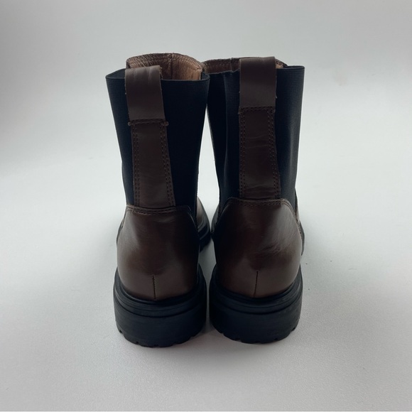 Madewell Women’s The Bradley Lugsole Ankle Chelsea Boots Brown Size 8.5 - Picture 5 of 10